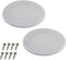 2pcs Round Ceiling Speaker Grill Covers for 8 Inch Speaker with Screws(White)......