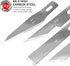 HAUTMEC 14 in 1 Hobby Knife Craft Knife Set SK5 for DIY Art Work Cutting - 1 Handles and 13 Spare Blades with Storage Case for Craft, Hobby, Carvi...