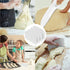 Queekay 4 Pcs Plastic Dough Scraper Flexible Dough Cutter Plastic Bench Scraper for Baking Dough Spatula Plastic Dough Cutter Scraper Baking Tools...