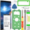 Galaxy Note 9 Battery Replacement, EB-BN965ABU Battery for samsung Galaxy Note 9 SM-N960 N960U/U1/A/T/P/V/R4/W/F with Repair Tool Kit+Back Cover A...