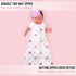 Baby Sleep Sack 1.0 TOG, Organic Cotton Baby Wearable Blanket with Two-Way Zipper, Swaddle Transition Baby Sleeping Bag, All-Season Sleep Sack for...