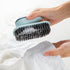 Laundry Scrub Brush 2 Pack Soft Bristle Brush Cleaning Brush for Stains Clothes Scrubbing Brush Household Cleaning Tool for Bathroom Countertops B...
