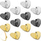 12 Pcs Cell Phone Charm Hook Finger Rings Adhesive Phone Finger Grip Loop Stand Metal Phone Charm Rings Sticky Heart Ring Phone Holder Heart Phone...
