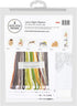 Thea GOUVERNEUR SINCE 1959 Dutch Stitch Brothers - Counted Cross Stitch Kit - DSB005A - Safari Elephant - White Aida - 15 x 9,8 Inch - Embroidery ...