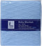 Linteum Textile (30x40 in, Blue) Toddler Baby NAP Blanket, Extra Soft 100% Cotton, Cozy & Warm, Perfect for Cuddling, Sleeping...