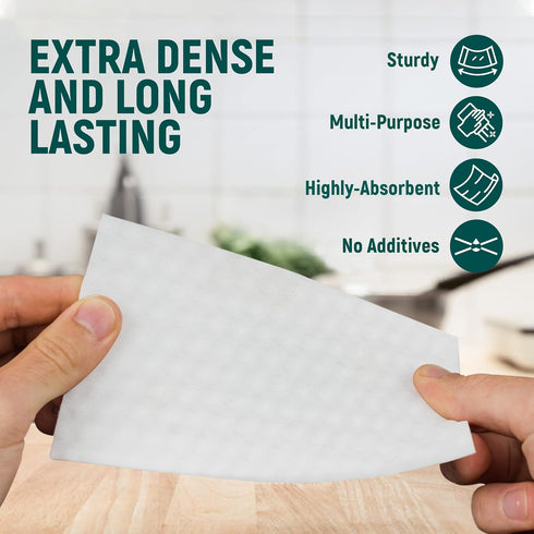 EXTRA STRENGTH Magic Cleaner Sheets - Hot Pressed Extra Tough Melamine - Eraser Wipes Value Deal - ALL PURPOSE - LONG LASTING...