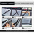 16A Rear Windshield Wiper Blade All-season Durable Original Equipment Replacement 16"/406mm(Pack of 1)...
