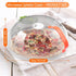 Microwave Cover for Food Splatter, Microwave Splatter Cover BPA Free, Microwave Plate Cover Guard Lid with Handle, Microwave Food Cover Steam Vent...