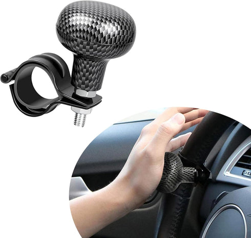 1 Pack Car Steering Wheel Spinner Knob, Adjustable Power Steering Ball, Car Booster, Universal Automobile Supplies, for Most Cars, Trucks and Vans...