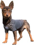 YQYS Pet Dog T-shirts Thick Striped Cotton Tee Shirt for Small Dogs and Cats Puppy Clothes Dog Apparel Teacup Dog Clothing for Chihuahua Yorkie Po...