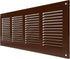 Vent Systems 16" x 6'' Inch Brown Air Vent Cover Metal Air Return Grill with Built in Pest Guard Screen HVAC Vent Cover for Home Improvement Vent ...