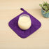 100% Cotton Potholders Kitchen Everyday Basic Terry Pot Holder Heat Resistant Large Coaster Hot Pads Kit Trivets Set for Cooking and Baking Set of...