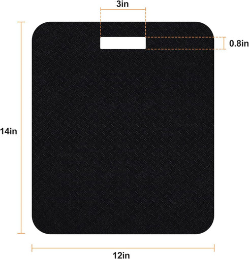 Heat Resistant Mat for Air Fryer with Sliding Function, 2 Pcs 12 * 14 in Heat Resistant Pad Sliding Caddy Countertop Protector Mat for Cosori Air ...