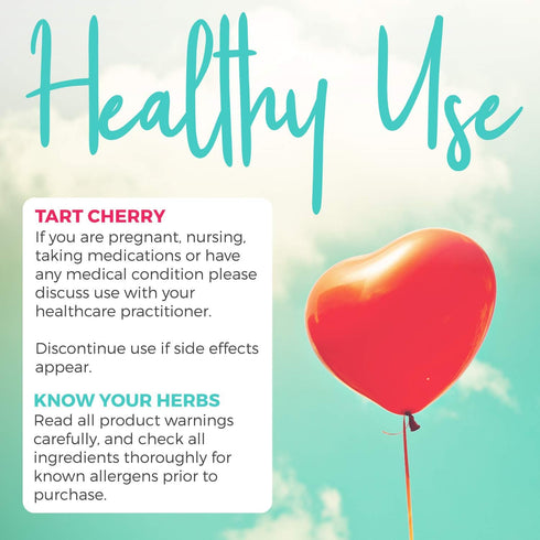 Organic Tart Cherry Capsules (Vegan & Gluten Free) - Natural Uric Acid Flush - High Strength 4:1 Extract Equals 2000mg of Fresh Tart Cherry Juice ...