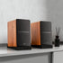 SS5 Studio Monitor Isolation Pads, High-Density Acoustic Foam Tilted Tabletop & Desktop Speaker Stands for Midsize Bookshelf Computer Speakers, Pr...