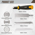 KATA 3-In-1 Multi Blades Janpense Hand Saw, Drywall Saw with TPR Handle, Quick Change Blade Hacksaw for Cutting Drywall, Sheetrock, Wood, Plastic...
