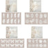40 PCS Scrapbook Supplies Scrapbooking Lace Paper Butterfly Leaves Feather Series Journaling Supplies Craft Decorative Paper for Art Journaling Bu...