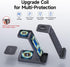 3 in 1 Wireless Charging Station for Samsung,Fast Phone Charger Station for Samsung Galaxy S24 S23 S22 S20 Ultra Z Flip Fold 5/4/3Galaxy Watch 6/5...