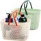 Hedume 2 Pack Portable Shower Caddy Basket, Plastic Organizer Storage Tote with Handle, Plastic Storage Caddy Basket for Bathroom, College, Dorm, ...