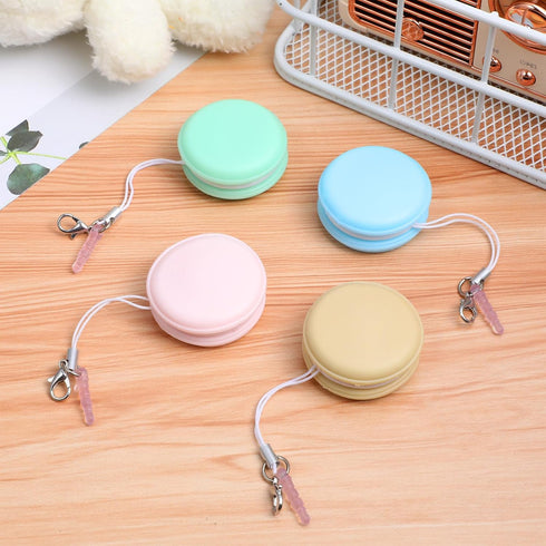 SAFIGLE Macaron Mobile Phone Screen Cleaner, 4 Pack Colorful Macaron Shape Phone Computer Glasses Cleaner Cloth Mobile Phone Screen Lens Wipes Gla...