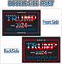 Large 24"x 16" Donald Trump 2024 Yard sign for President Election with Metal H-Stakes,MAGA Take America Back Signs, Vote for Republican, Double Si...