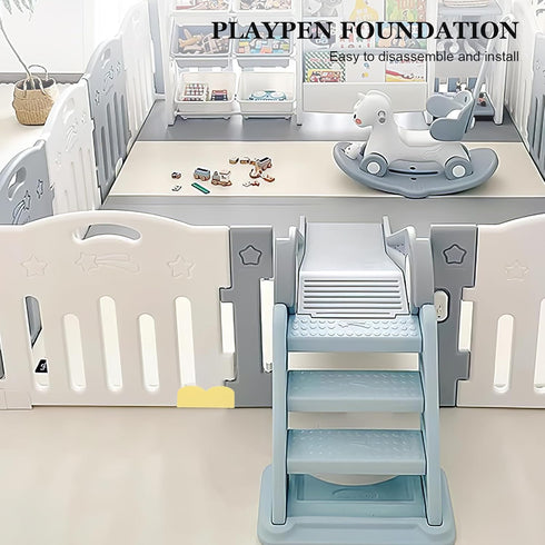 ULTECHNOVO 2pcs Children's Anti-slip Playpen Base Replacement Playpen Stabilizing Supplies Playpen Accessories Fixator Floor Accessory Playpen Fen...