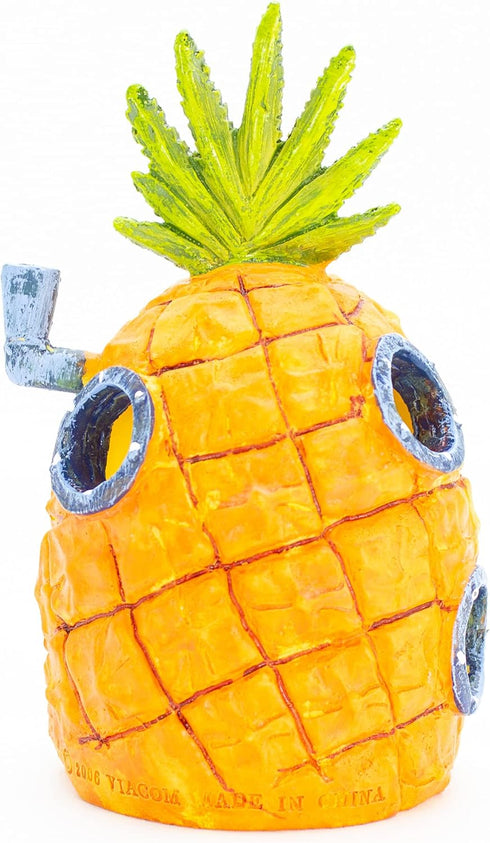 Penn-Plax SpongeBob SquarePants Officially Licensed Aquarium Ornament – SpongeBob’s Pineapple House – Large...