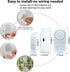 Door Window Alarm, 90DB Door Alarms for Kids Safety, Door Window Burglar Alarm-Window Pool Alarms for Home Security (2 Pack)...