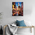 Tucocoo New York Street Landscape Paint by Bumbers for Adults Time Square Street Scenery DIY Paint by Numbers Acrylic Paint Canvas City View Scene...