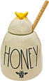 Rae Dunn HONEY Honey Pot - BEE - Ceramic - very rare!...
