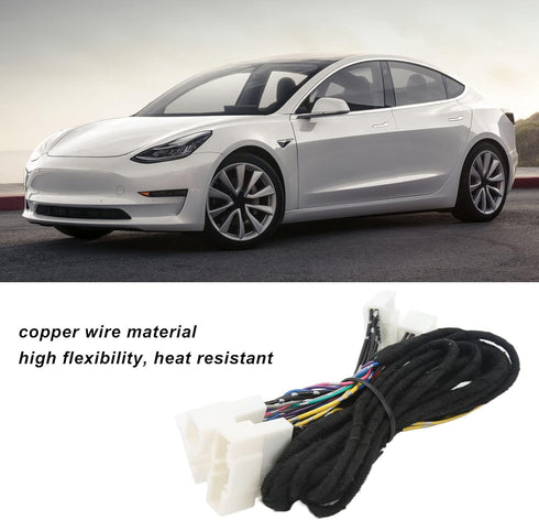 Car Stereo Speaker Wire Harness Plug, Lossless Sound Quality Copper Wire Speaker Activation Wire Harness for Model 3 Y 2017?2020...