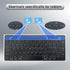 Bluetooth Keyboard for Mac Ultra-Compact Wireless Keyboard, Compatible with MacBook Pro/Air, iPad Laptops and PCcompatible Windows Android (Black)...