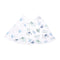 aden + anais Essentials Burpy Bib, 100% Cotton Muslin, Soft Absorbent 4 Layers, Multi-Use Burp Cloth and Bib, 22.5" X 11", Single, Time to Dream -...