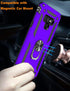 IKAZZ for Galaxy Note 9 Case,Military Grade Shockproof Heavy Duty Protective Phone Case Pass 16ft Drop Test with Magnetic Kickstand for Samsung Ga...