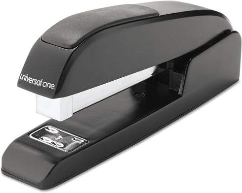 Universal UNV43138 Executive 20-Sheet Capacity Full-Strip Stapler - Black...