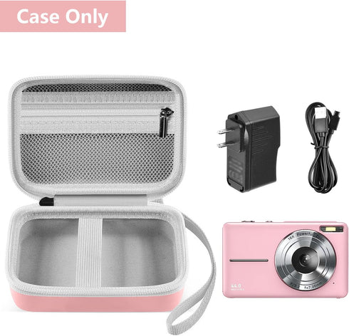 Leayjeen Digital Camera Case Compatible with Lecran/CAMKORY/IWEUKJLO/VAHOIALD/uikicon/jckduhan/akjjhfue FHD 1080P 44MP Point Digital Camera,Compac...