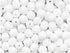Set of Czech Faceted Glass Beads, Fire-Polished, Round 3mm, 4mm, 6mm. Two colors: Chalk White, Crystal Full Labrador. A total of 500 Pieces. Kit f...