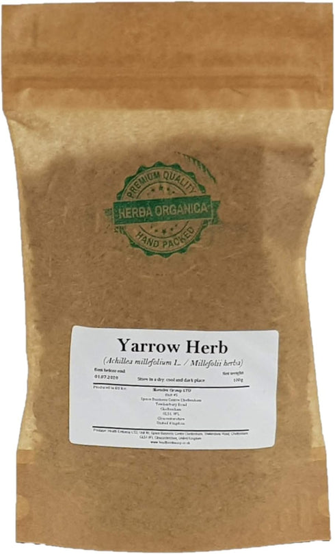 Herba Organica Yarrow Herb - Achillea Millefolium L - Herbal Tea (100g)...