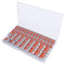50PCS Lever Wire Connectors Nuts Assortment Kit 28-12 AWG, 2/3/5 Conductor Combination Compact, Electrical Insulated Terminals, Quick Disconnect C...