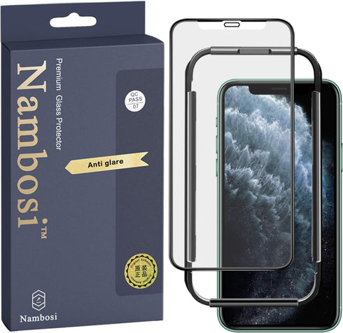 Matte Screen Protector for iPhone 11 Pro/X/Xs Anti Fingerprint&Glare Tempered Glass...