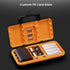 K&F Concept Camera Battery SD Card Holder for 4 SD Cards, 2 Camera Batteries, 6 TF Cards, 2 CF Cards or 2 XQDs, Water-Resistant and Anti-Shock Cas...