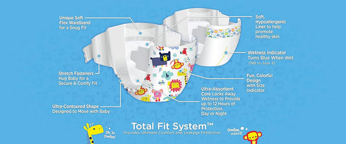 Baby Diapers for Newborns, 42 Count, Size N...