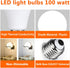 A19 LED Light Bulbs 100 Watt Equivalent 1710Lumens LED Bulbs cool White 6000K No Flicker E26 Edison Medium Screw Base Bulbs Non Dimmable cool Whit...