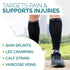 Calf Compression Sleeves for Men and Women - Leg Compression Sleeve - Footless Compression Socks for Runners, Shin Splints, Varicose Vein & Calf P...