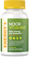 Noor Vitamins Energy+ Multivitamin; Halal Vitamin for Energy Production & Immunity, 26 Vitamins & Minerals, Black Seed, Dates, Honey, for Men & Wo...