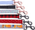 Unique style paws Durabel Dog Leash Matching Collar 6 Colors and 3 Size Soft and Comfy Handle for Dogs and Cats...