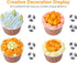 Kootek 42pcs Piping Bags and Tips Set, Cake Decorating Supplies Kits for Baking with 30 Numbered Frosting Icing Tips, 2 Reusable Pastry Bags, Easy...