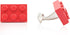 Cuff-Daddy Red Building Block Cufflinks with Presentation Gift Box Perfect for Travel...