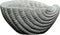 Classic Home and Garden Indoor Outdoor Cement Succulent Sea Shell Planter, Gray, 5"...