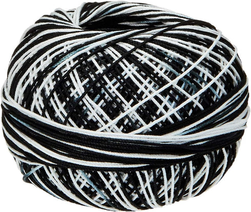 Handy Hands Lizbeth Egyptian Cotton Crochet Thread, Tatting Thread, and Knitting Thread Lace Size 10 (25 Grams 122 Yards) – HH10148, Zebra......